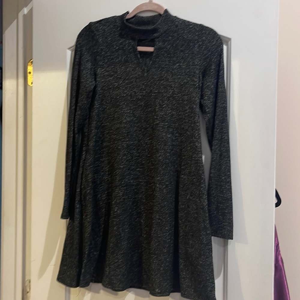 IZ BYER women’s long sleeve dress with pockets